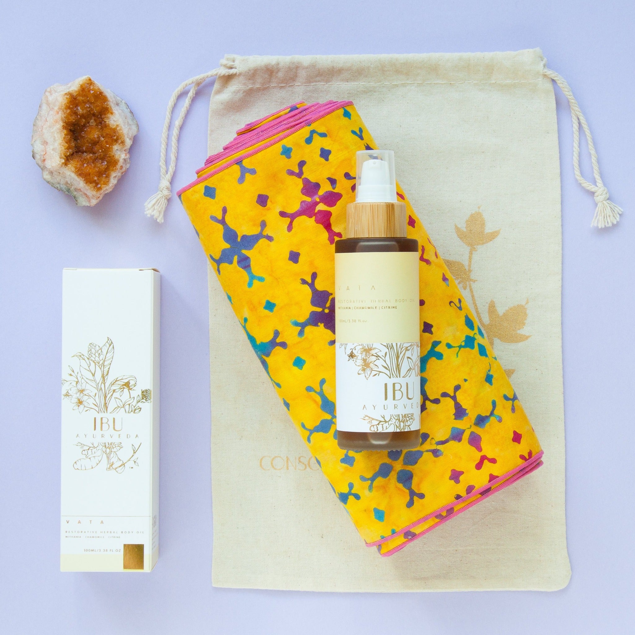 VATA Restorative Herbal Body Oil - Ibu Ayurveda