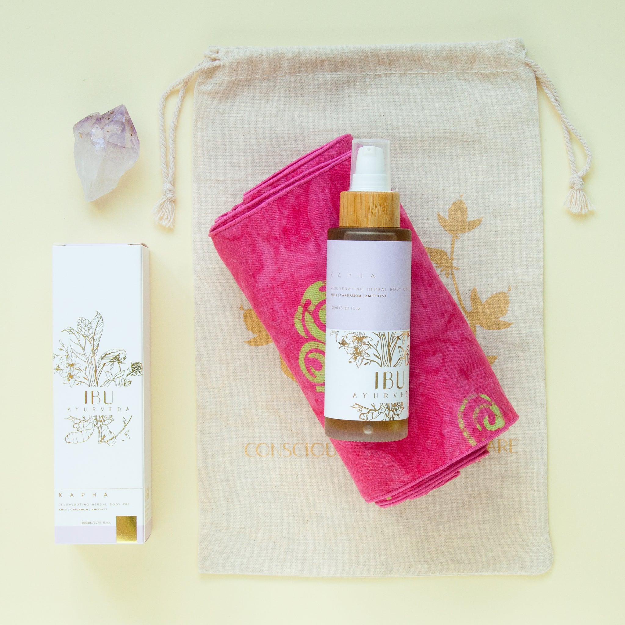 KAPHA Rejuvenating Herbal Body Oil - Ibu Ayurveda