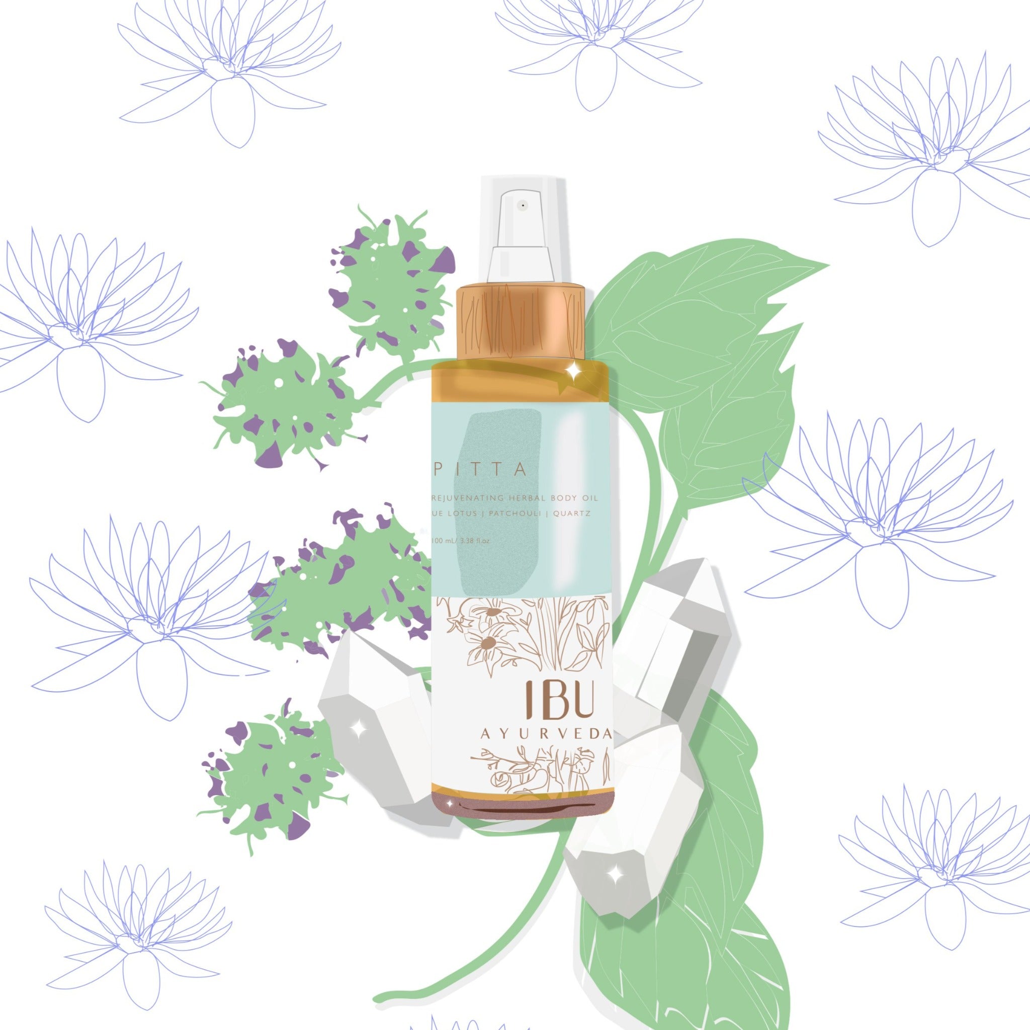 Pitta Herbal Body Oil